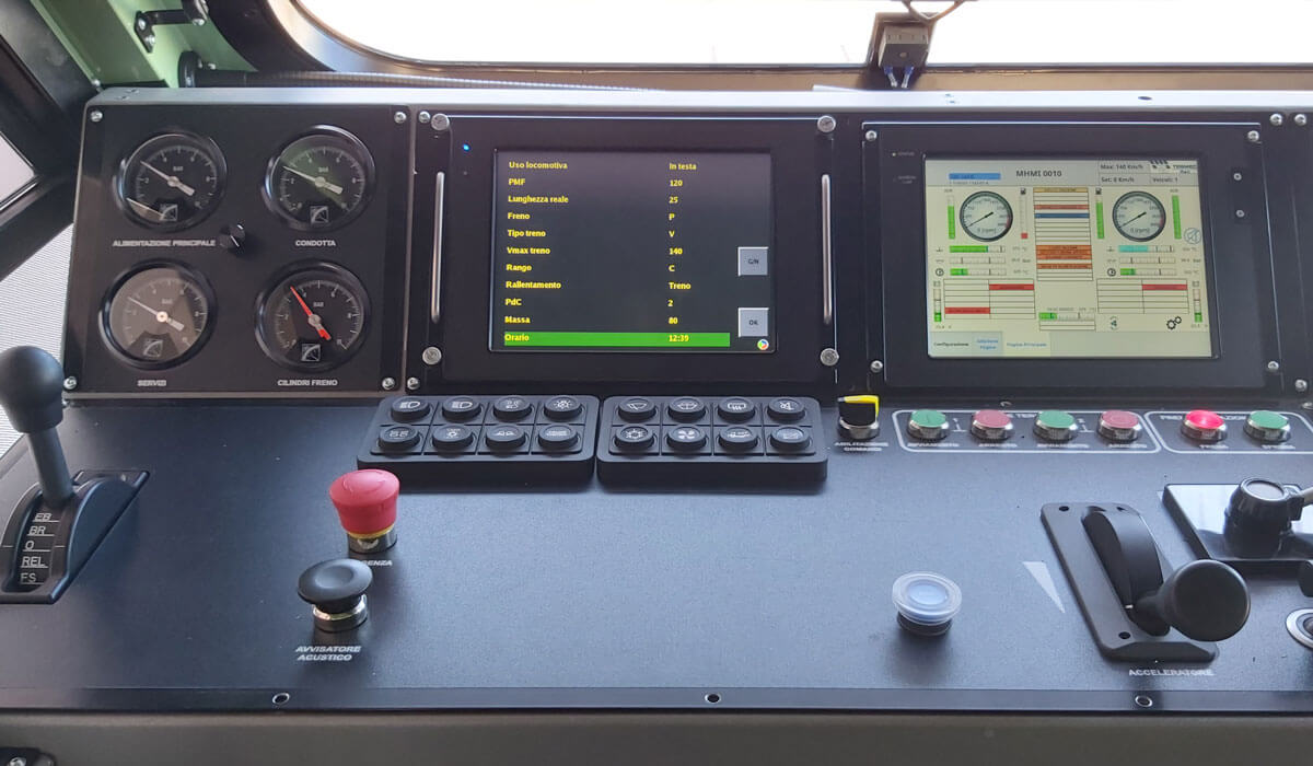 Train Control Panel